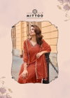 Rangmahal By Mittoo Viscose Thread Handwork Kurti With Bottom Dupatta Exporters In India
